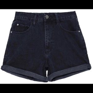 ZARA AUTHENTIC DENIM MOM FIT SHORTS
